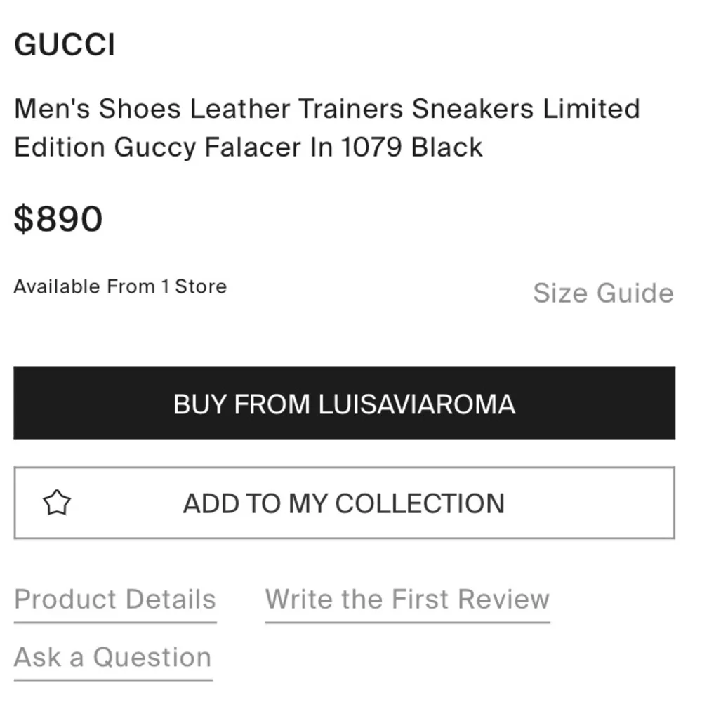 Gucci Guccy Falacer Sneaker Black Gold Stars Shoes